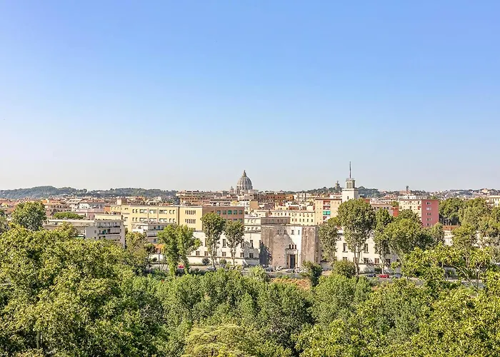 Vintage Penthouse With Panoramic St Peter View Rome